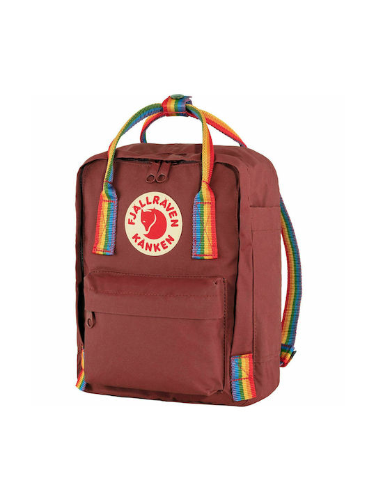 Fjallraven Kånken Rainbow Mini 7lt Burgundy