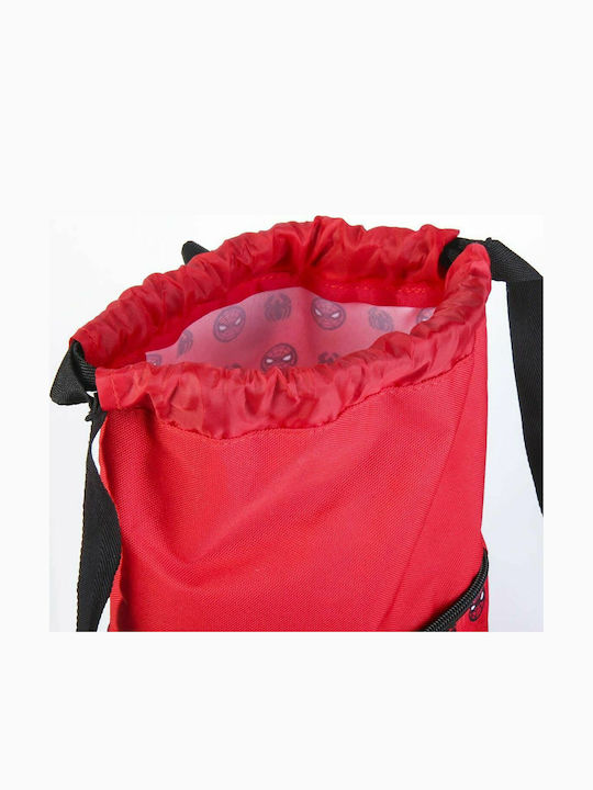Spiderman Kinder Rucksack Beuteltasche Rot 27cmx1cmx33cmcm