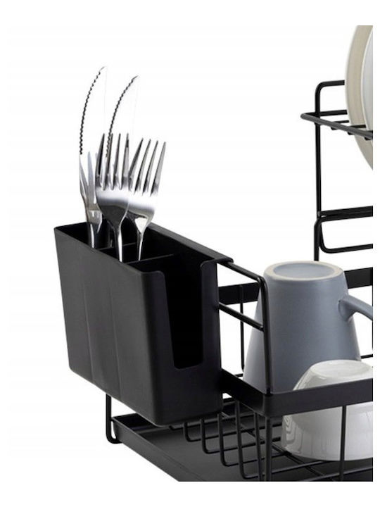 Ruhhy Aluminum Sink Strainer Black 43x29x27cm
