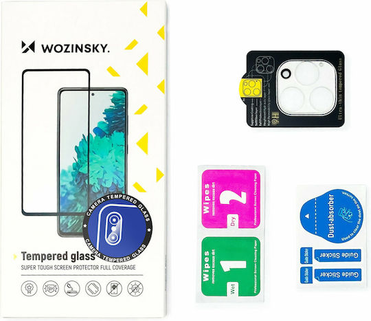 Wozinsky Full Kameraschutz Gehärtetes Glas Transparent für das Realme 9 Pro + (9 Pro Plus)