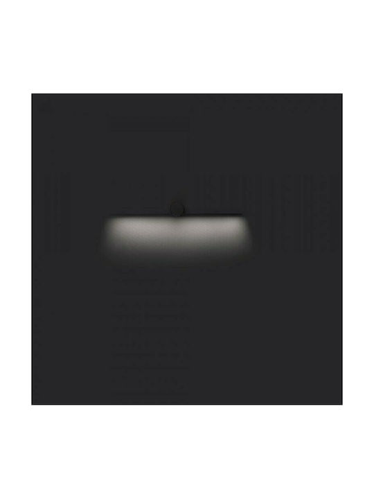 Nowodvorski Classic Lamp Bathroom with Integrated LED and Natural White Light Black 61x6.5cm