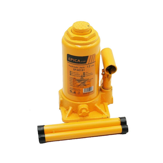 Epica Star Hydraulic Bottle Jack for Weight Capacity up to 12 Tons