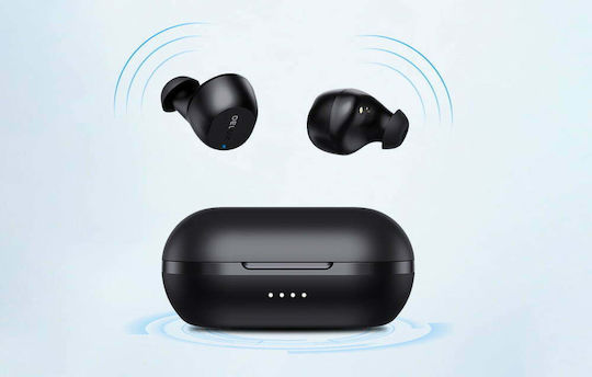 Delux DT3 In-Ear Bluetooth-Freisprecheinrichtung Kopfhörer mit Ladeetui Schwarz