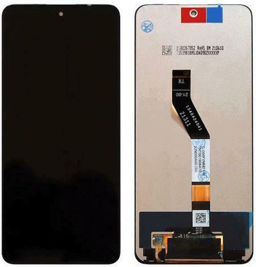 Xiaomi Screen with Touch Mechanism and Frame for Poco M4 Pro 5G / Redmi Note 11S 5G (Black)