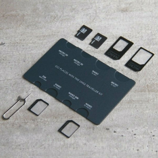 Uniq 7in1 SIM Adapter in Black color