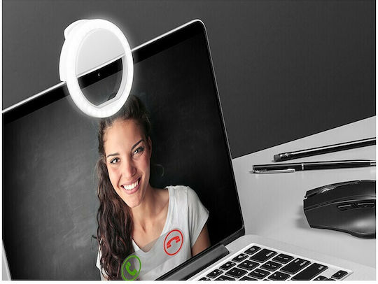 Tracer 28 LED Selfie Flash σε Λευκό χρώμα