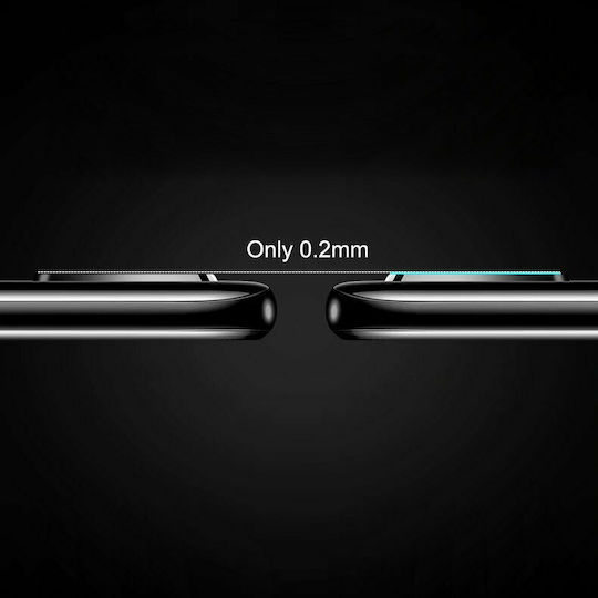 Wozinsky Προστασία Κάμερας Tempered Glass Μαύρο για το Redmi Note 8 Pro