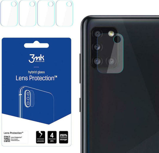 3MK Προστασία Κάμερας Tempered Glass Διάφανο για το Galaxy A31