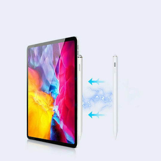Joyroom JR-X9 Дигитален Стилус за Сензорен Екран с Игнориране на Дланта за iPad в Бял Цвят