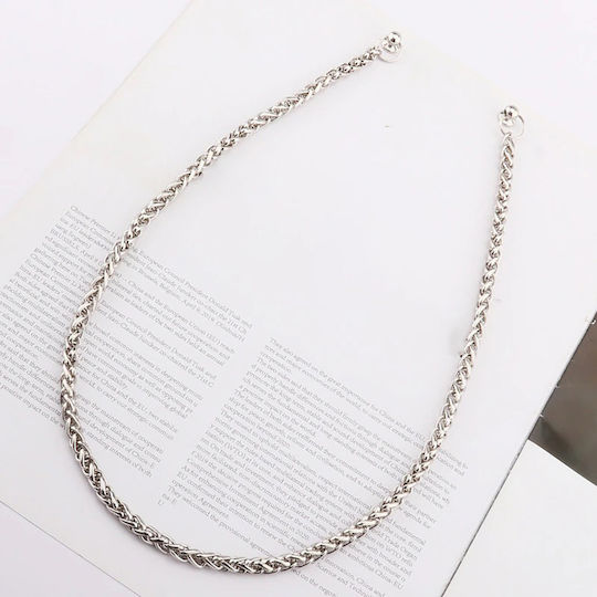 Metalic chain 90cm Neck Strap for Mobile Phones Silver 34.900.0199