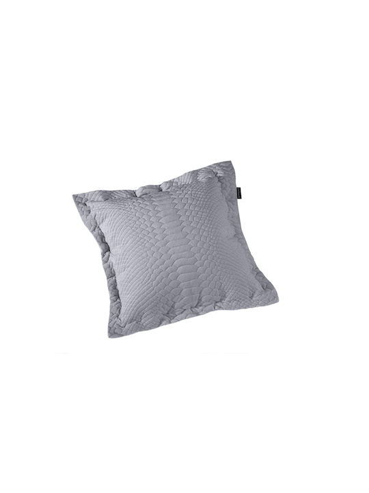 Guy Laroche Velvet Σετ Κουβέρτα Sherpa Υπέρδιπλη 220x240εκ. Silver