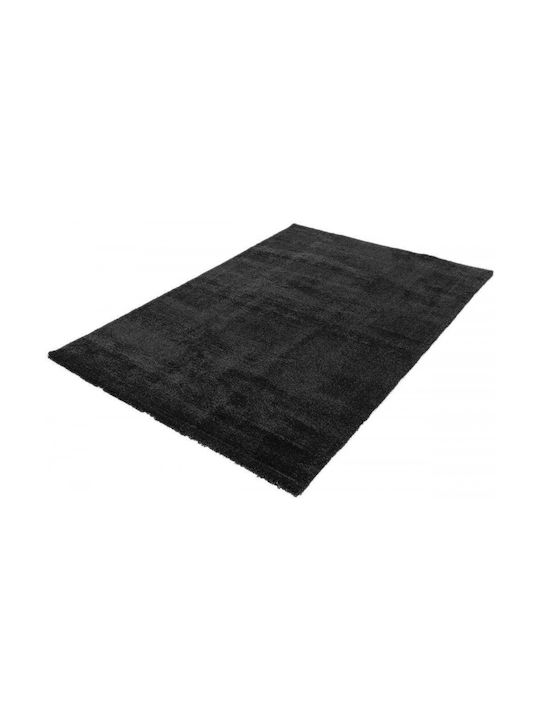 Beauty Home Fluffie Art 9613 Covor Rotund Shaggy Negru antracit