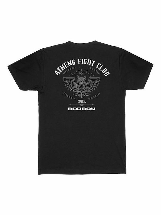 Fight Athens Club T-shirt Μαύρο