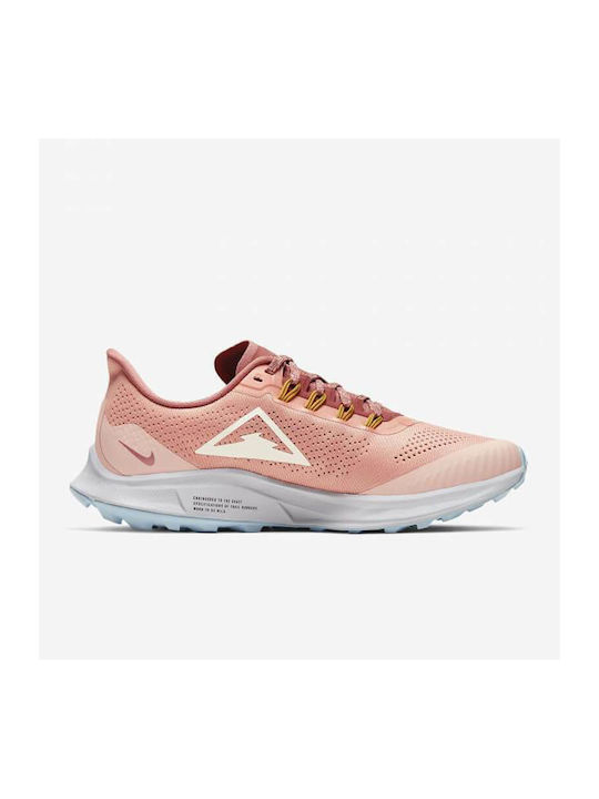 Air Zoom Pegasus 36 Trail Sport Shoes Running Pink Quartz / Canyon Pink / Sky Grey / Pale Ivory