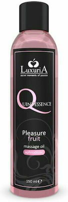 Luxuria Quintessence Aphrodisiac Ulei de masaj pentru bărbați cu parfum Pleasure Fruit 150ml