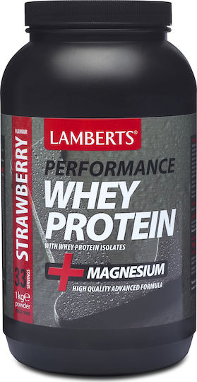 Lamberts Performance Diet Whey Protein Protein Whey with Flavor Strawberry 1kg