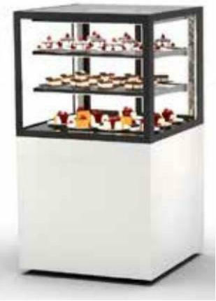 Sayl Barcelona Integra Beheizte Ausstellungsvitrine Kammer 3 Ebenen B60 x T60 x H110 cm