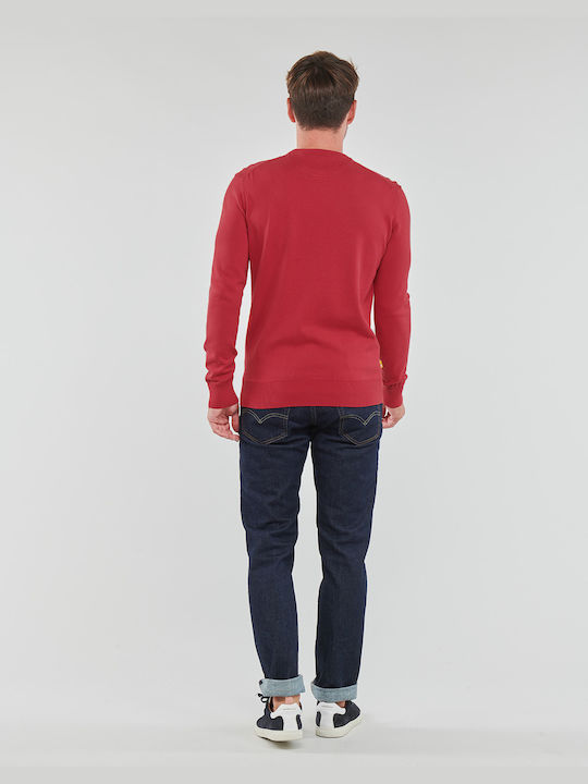 Timberland Men's Long Sleeve Sweater Red