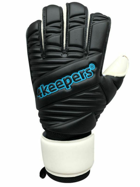 4Keepers Retro IV RF Adults Goalkeeper Gloves Black
