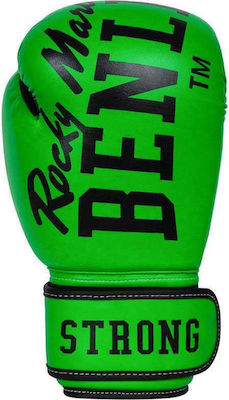 Benlee Chunky B Synthetic Leather Boxing Competition Gloves Green