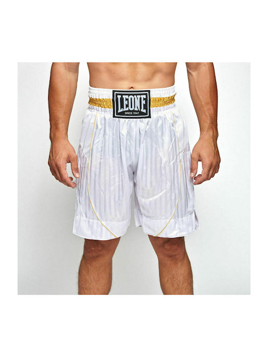 Leone Premium Men's Boxing Shorts White