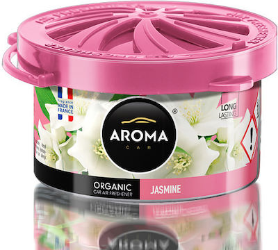 Aroma Car Αρωματική Κονσέρβα Κονσόλας/Ταμπλό Αυτοκινήτου Organic Jasmine 40gr