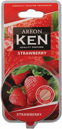 Areon Car Air Freshener Can Console/Dashboard Ken Strawberry 35gr