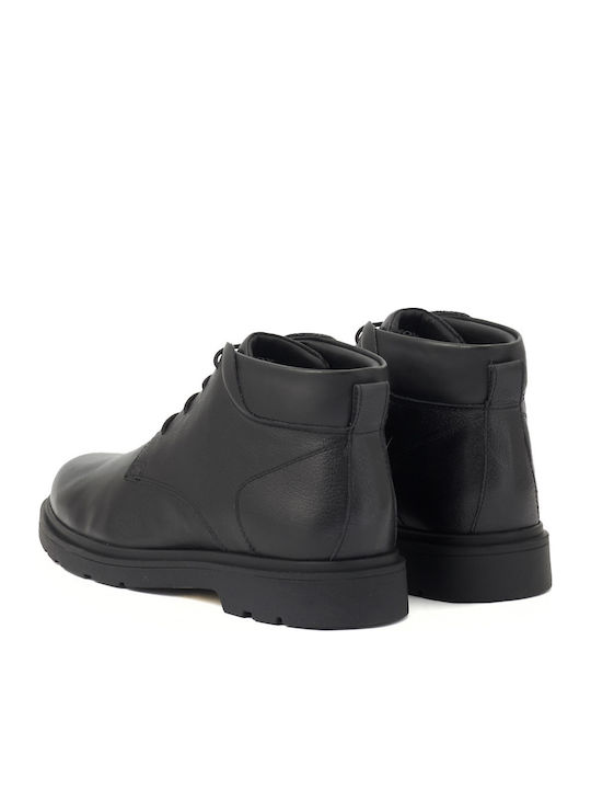 Spherica Ec1 A Leder Anatomisch Chukka Herrenstiefel Schwarz