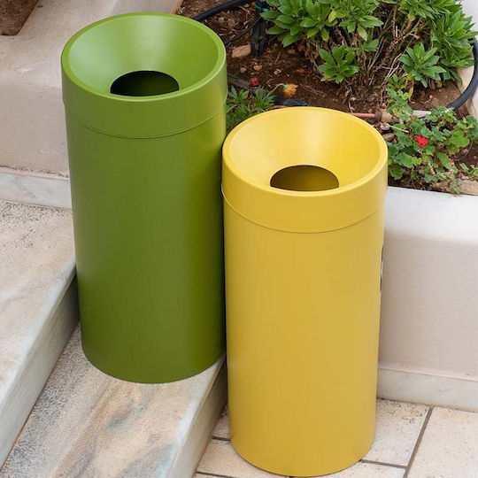 Viomes Plastic Coș de gunoi Reciclare 28lt Albastru