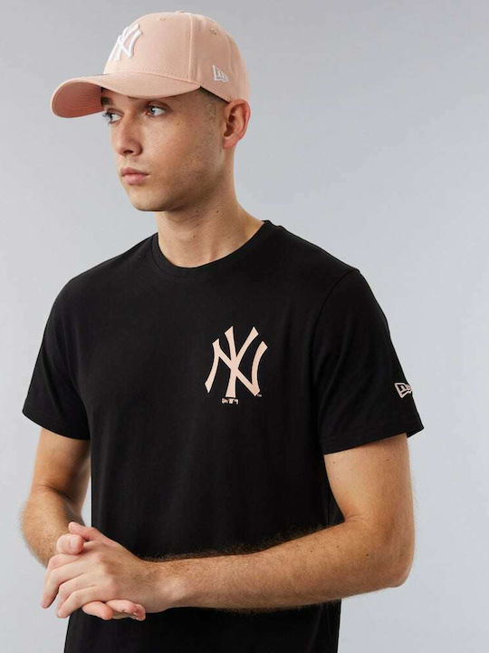 New Era New York Yankees Men's Short Sleeve T-shirt Black