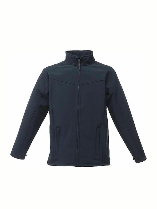 Uproar Winter Men’s Softshell Waterproof and Windproof Navy Blue Jacket