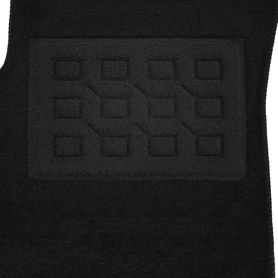 Cik Set of Front and Rear Mats 4pcs for Ford EcoSport 2017 Black