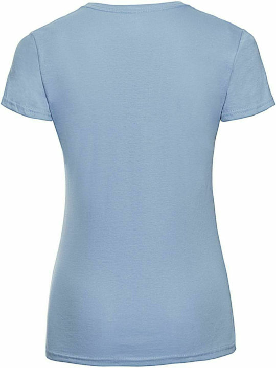 Russell Europe R-155F-0 Γυναικείο T-shirt Sky Blue