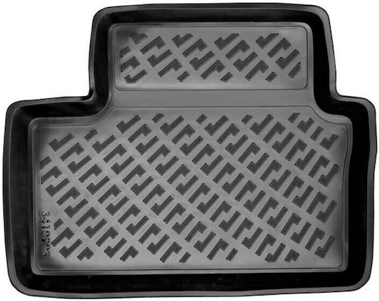 Rizline Set of Front and Rear Mats 4pcs Tray Type for Renault Clio 2019 Black