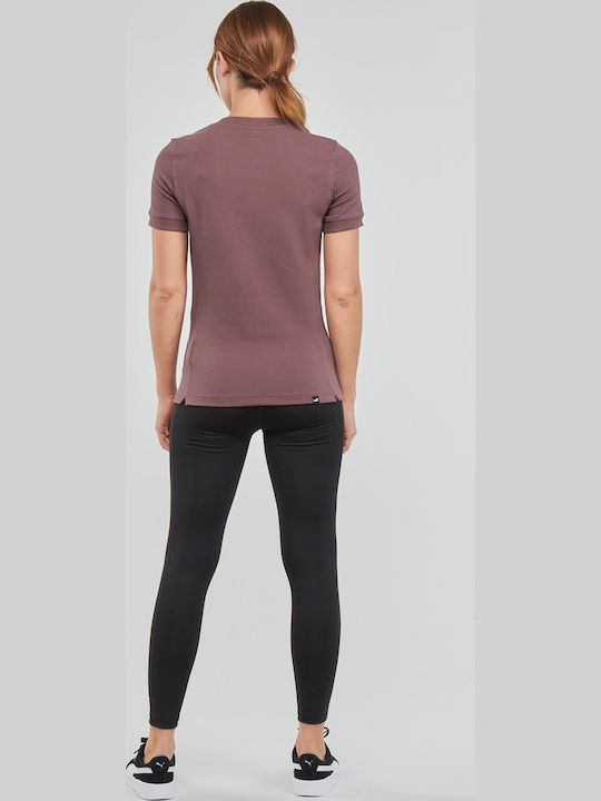 PUMA Women's Blouses Purple T-shirt