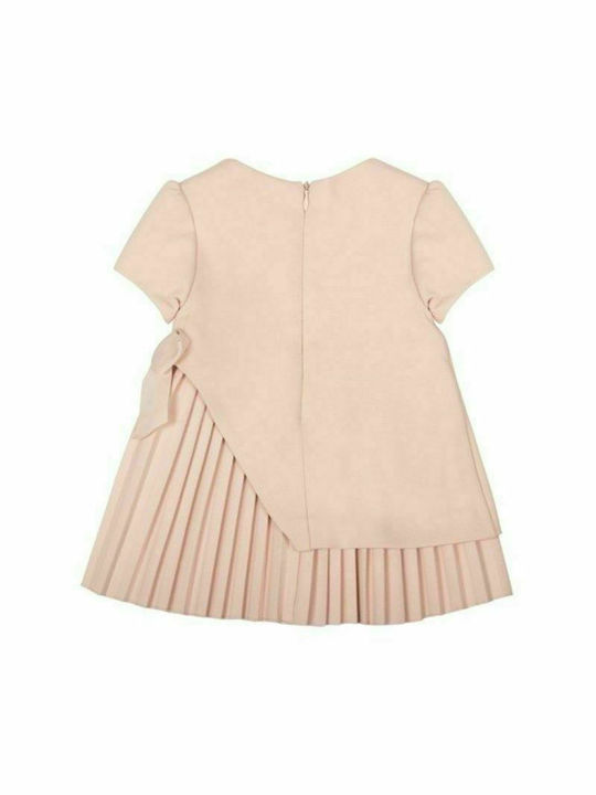 Lapin Kids Dress Short Sleeve Pink