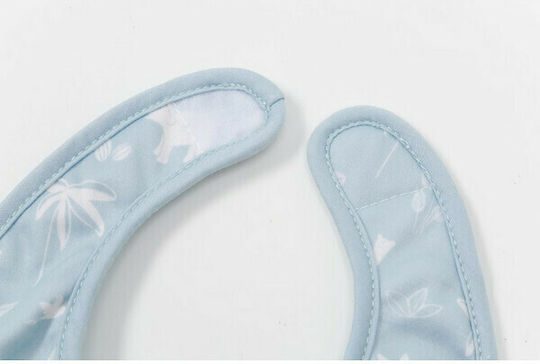 Baby to Love Tropic Bavetă material textil cu autocolant Verde 2buc