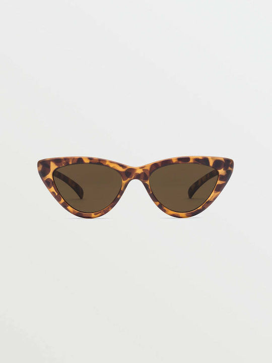 Volcom Knife Sunglasses Brown with Acetate Frame & Brown Lens Volcom Knife Sunglasses Brown with Acetate Frame & Brown Lens