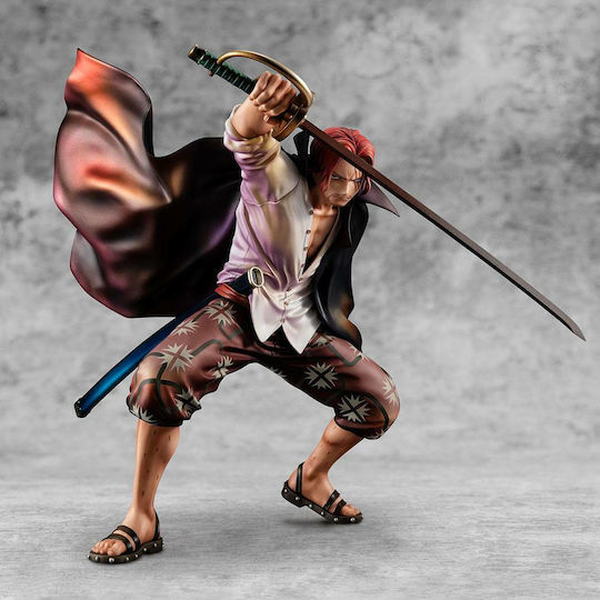 Megahouse One Piece: Red-haired Shanks One Piece: P.o.p - Red-haired Shanks Φιγούρα 21εκ.