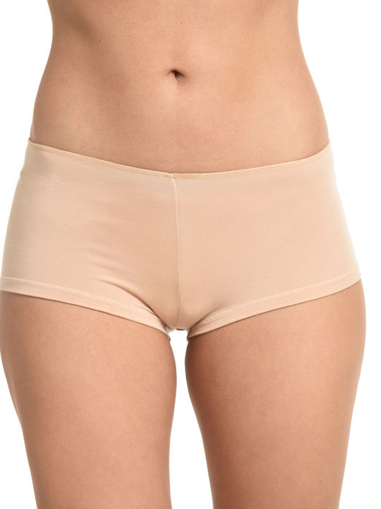 Damen Boxer Beige