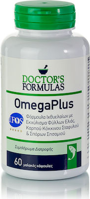 Doctor's Formulas OmegaPlus Ιχθυέλαιο 60 μαλακές κάψουλες