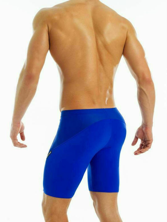 Modus Vivendi Herren Sportleggings Kurz Blau