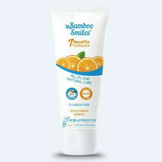Bamboo Smiles All In One Natural Care Zahnpasta Ohne Fluorid Nerangi 75ml
