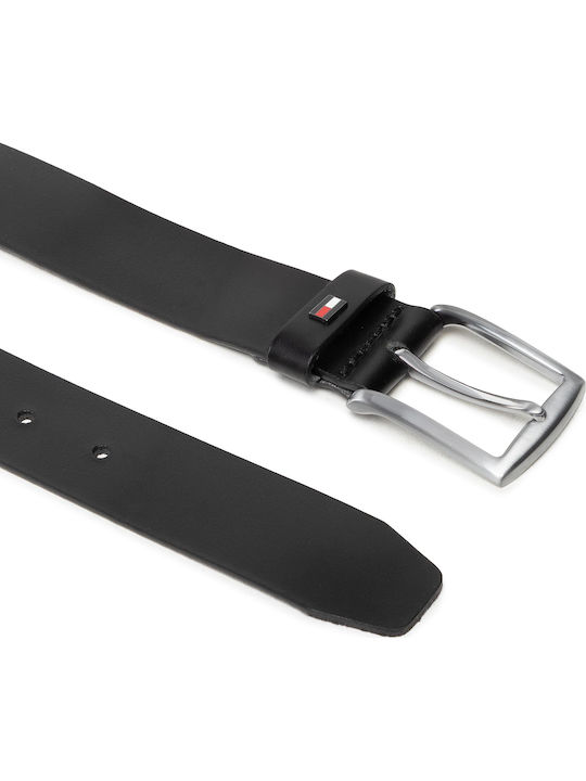 Denton Men's Belt from Artificial Leather Black