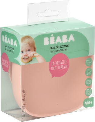 Beaba Baby Food Bowl made of Silicone Pink