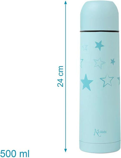 Kiokids Stars Βρεφικό Θερμός Υγρών Ανοξείδωτο 500ml
