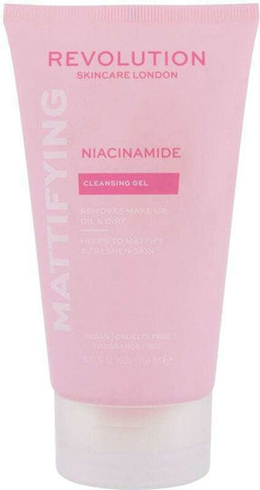 Revolution Beauty Niacinamide Гел Почистване Лице 150мл