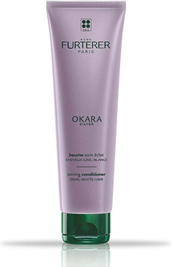Rene Furterer Okara Silver Toning Conditioner Wiederaufbau/Pflege für Gefärbt Haare 150ml