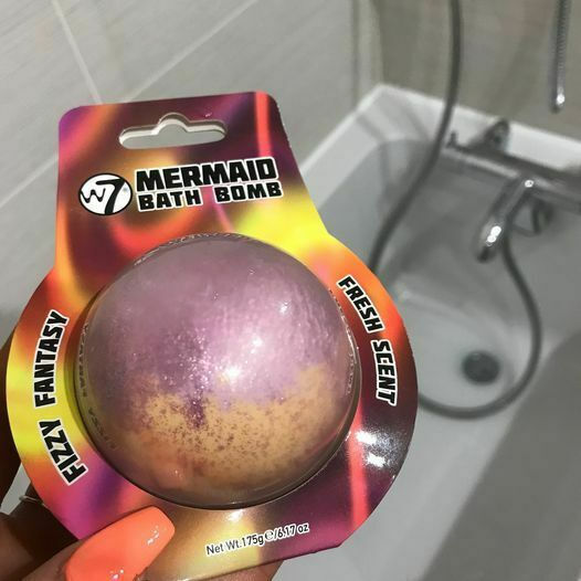 W7 Cosmetics Meerjungfrau Badebomben 175gr
