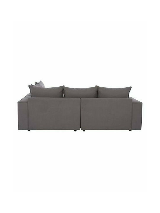Monza Ecke Sofa mit Rechte Ecke Grau 265x195x98cm